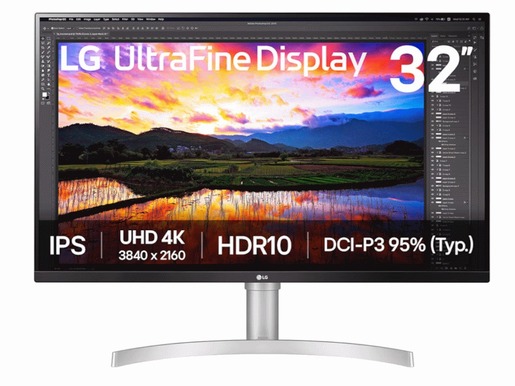 Monitor 31.5 LG 32UN650K-W, IPS, UHD, 60Hz, 5ms GtG, HDMIx2, DP, srebrna