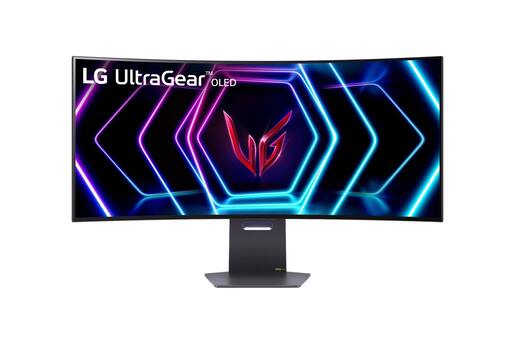 Monitor 39 LG 39GS95QE-B, OLED, UWQHD, 240Hz, 0.03ms, HDMIx2, DP, USB, Gsync, freesync, zakrivljen, gaming