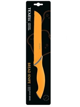 Texell Nož u boji sa non-stick premazom za hleb TNT-H110