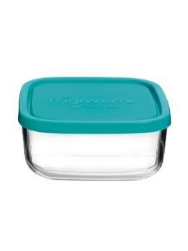 Bormioli Rocco Posuda staklena FRIGOVERRE Quadra 15x15 cm 387870