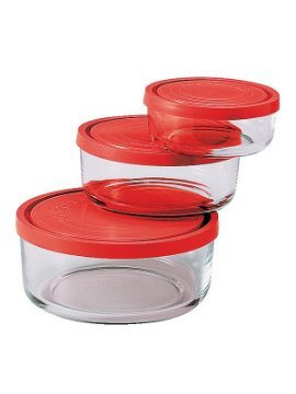 Bormioli Rocco Set staklenih posuda Gelo 3/1  226017