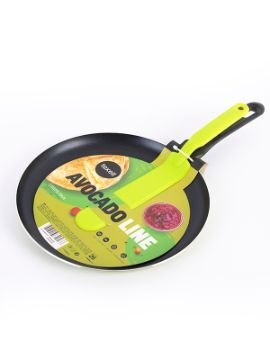 Texell Tiganj za palačinke sa špatulom 26cm Avocado TPA-P26