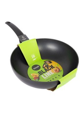 Texell Tiganj Wok 28cm Black Line TPBL-W28