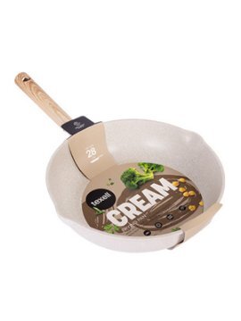 Texell Tiganj duboki 28cm Cream TPCM-D28