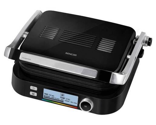 Sencor pametni električni roštilji na preklop SBG 6238BK