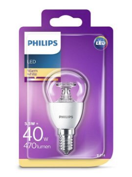 Philips LED SIJALICA 5,5W(40W) P45 E14 WW CL ND SRT4 PS688
