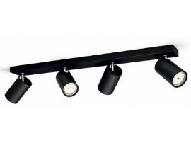 Philips Kosipo spot svetiljka crna 4xmax.5,5W 50594/30/PN