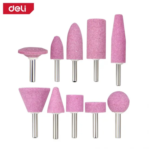 DELI Brusni kamen set 10kom EDH-ZMT007