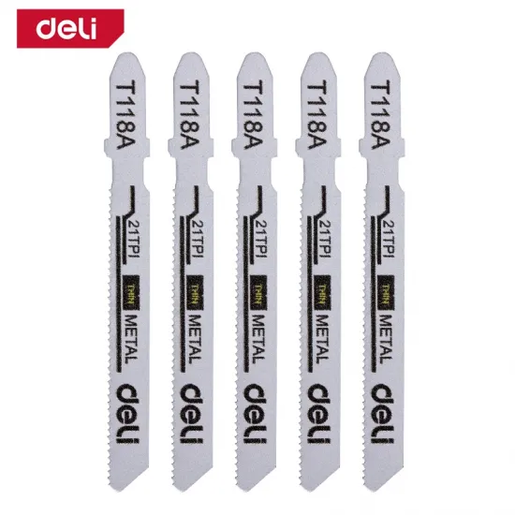 DELI Ubodna testera za metal 5kom 50mm 21z Thin EDH-QJT021-E4