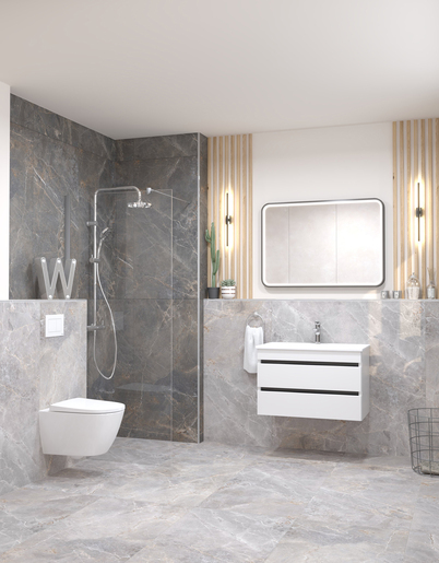 Roca Ona konzolna šolja rimless sa soft close daskom