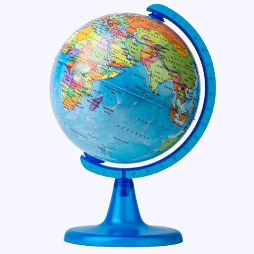 Globus politički ø 15 cm na srpskom jeziku