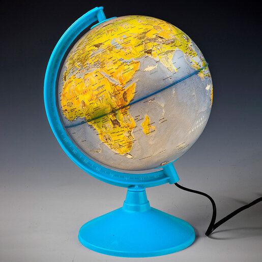 Svetleći globus  sa životinjama  ø 20 cm na engleskom jeziku