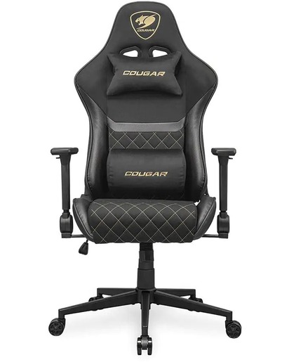 Stolica Cougar ARMOR ONE V2 Gold F gaming, crna