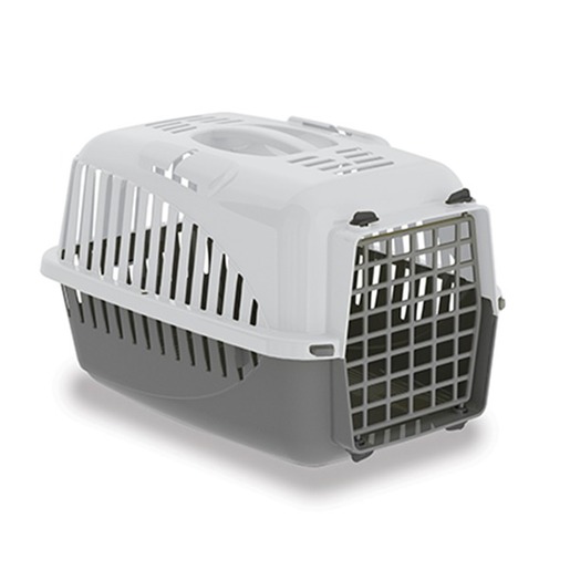 Petmax-transporter Crossland 1 svetlo sivi 15194