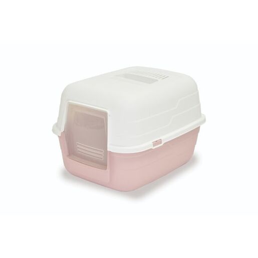 Petmax-toalet za mačke pratic svetlo roze 15290