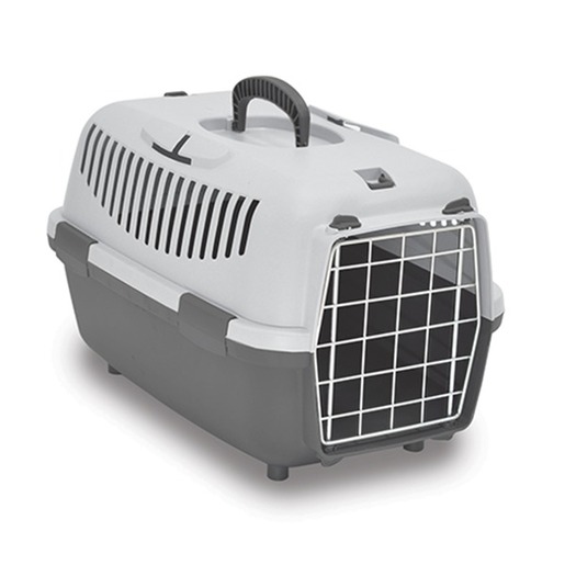 Petmax-transporter Lux 1 sivi 50110