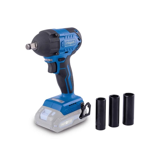 Scheppach Aku udarni odvijač 370Nm 1/2” Brushless IXES BC-IW350-X – Solo 5909246900