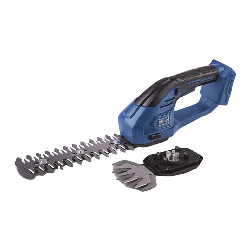 Scheppach aku makaze za travu/živu ogradu I C-HTGS200-X + set punjač 2.4A i baterija 2.0Ah 5912205900