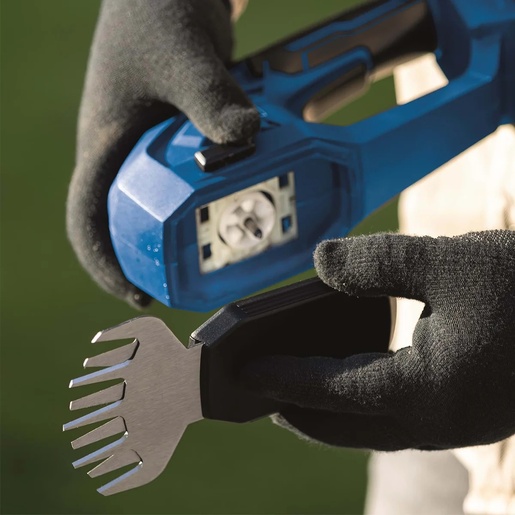 Scheppach aku makaze za travu/živu ogradu I C-HTGS200-X + set punjač 2.4A i baterija 2.0Ah 5912205900