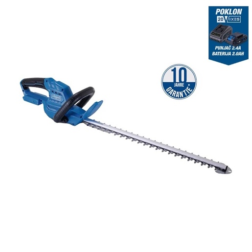 Scheppach aku makaze za živu ogradu IXES C-HT570-X + set punjač 2.4A i baterija 2.0Ah 5910607900
