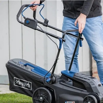 Scheppach akumulatorska kosačica BC-MP380-X IXES + set punjač 2.4A i 2 baterije 2.0Ah 5911414900