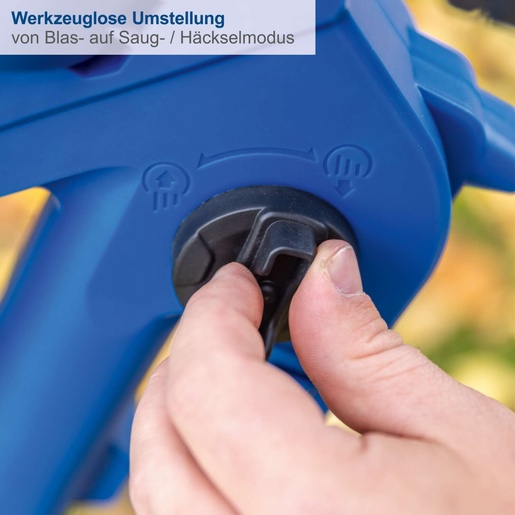 Scheppach aku duvač usisivač lišća 4u1 Brushless IXES BC-BLV720-X+ set punjač 2.4A i 2 baterije 2.0Ah 5912105900