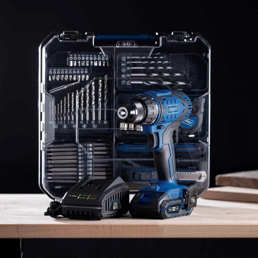 Scheppach aku bušilica odvijač sa 74 komada pribora IXES C-DTB74/1-X –Set 5909315900