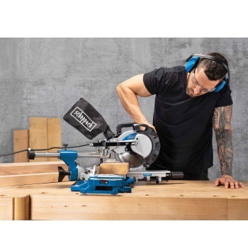 Scheppach potezno nagibna testera 216mm HM216 2000W + 2 lista testere 5901215903