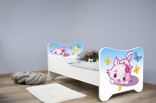 Dečiji krevet 160x80 cm HAPPY KITTY  LITTLE KITTY  7528