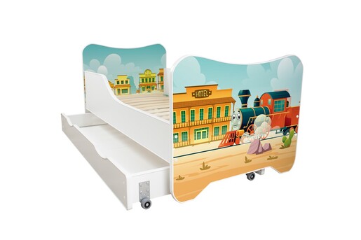 Dečiji Krevet 160X80Cm Happy Kitty + Fioka Tomas 74018