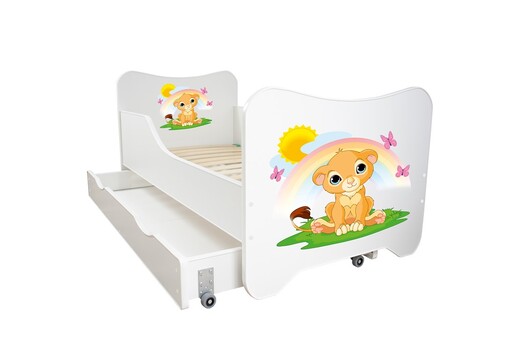 Dečiji Krevet 160X80Cm Happy Kitty + Fioka Lion King 74036