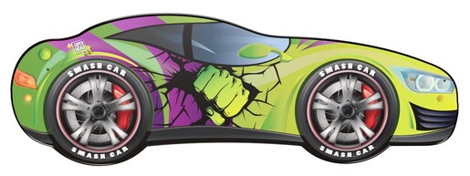 Dečiji krevet 160x80cm (Trkacki auto) HERO SMASH 74027