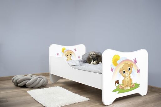 Dečiji Krevet 160X80Cm Happy Kitty Lion King 7562