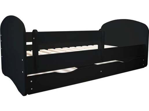 Dečiji krevet 160x80cm OLEK - CRNI 740010