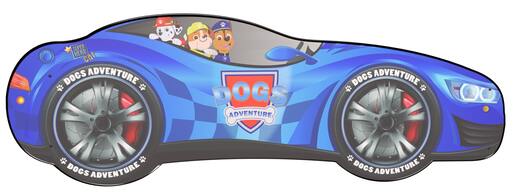 Dečiji krevet 160x80cm (Trkacki auto) DOG ADVENTURE 74033