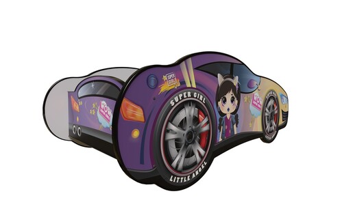 Dečiji krevet 160x80cm (Trkacki auto) GIRL CLARA 74030