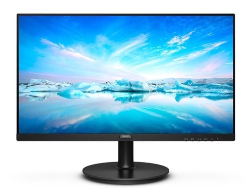 Monitor 21.5 PHILIPS 222V8LA/00, VA, FHD, 75Hz, 4ms GtG, VGA, HDMI, DP