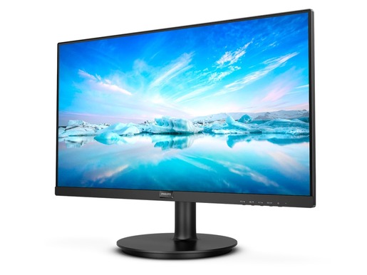 Monitor 21.5 PHILIPS 222V8LA/00, VA, FHD, 75Hz, 4ms GtG, VGA, HDMI, DP