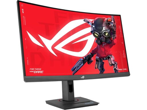 Monitor 27 ASUS ROG XG27WCS, VA, zakrivljen, QHD, 180Hz, 1msGtG, HDMI, DP, USB-C, freesync