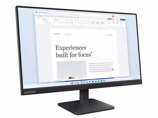 Monitor 23.8 LENOVO L24-4e, IPS, FHD, 100Hz, 4ms, HDMI, VGA