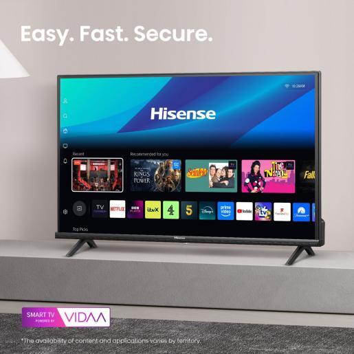 Hisense LED TV 40A4Q, Full HD, VIDAA Smart TV, HDR10, Game mode, Dolby Audio, DTS Virtual