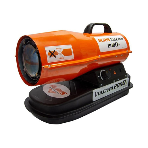 Ruris VULCANO 2000S električna grejalica dizel