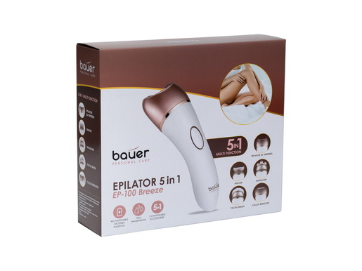 Bauer epilator 5U1 EP-100 BREEZE