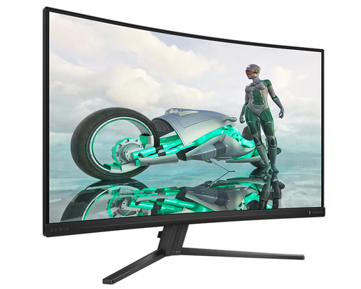 Monitor 31.5 PHILIPS Evnia 32M2C3500L/00, Fast VA, QHD, 180Hz, 1ms, HDMI, DP, gaming, zakrivljeni