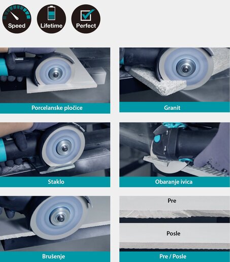 Dijamantska brusno-rezna ploča – BIHUI DPG125