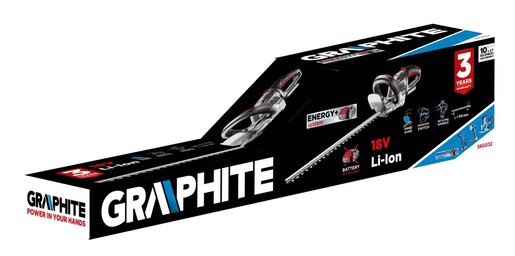 Akumulatorska testera za živu ogradu - GRAPHITE 58G032