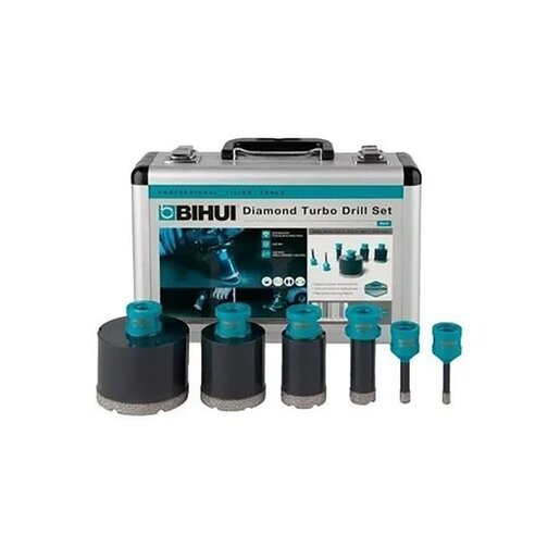 Set dijamantskih kruna za keramiku M14 (6 kom) - BIHUI DBDMK6