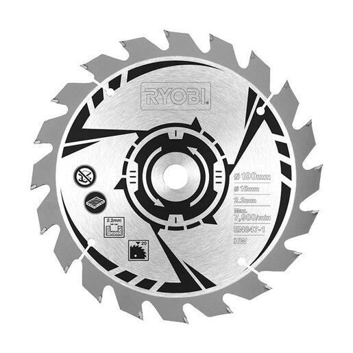 Električna  kružna testera (190mm)  1400W - RYOBI RCS1400-G