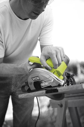Električna  kružna testera (190mm)  1400W - RYOBI RCS1400-G