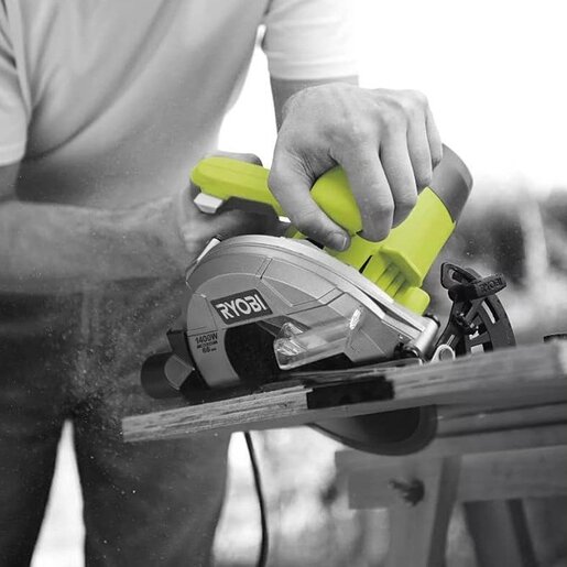 Električna  kružna testera (190mm)  1400W - RYOBI RCS1400-G